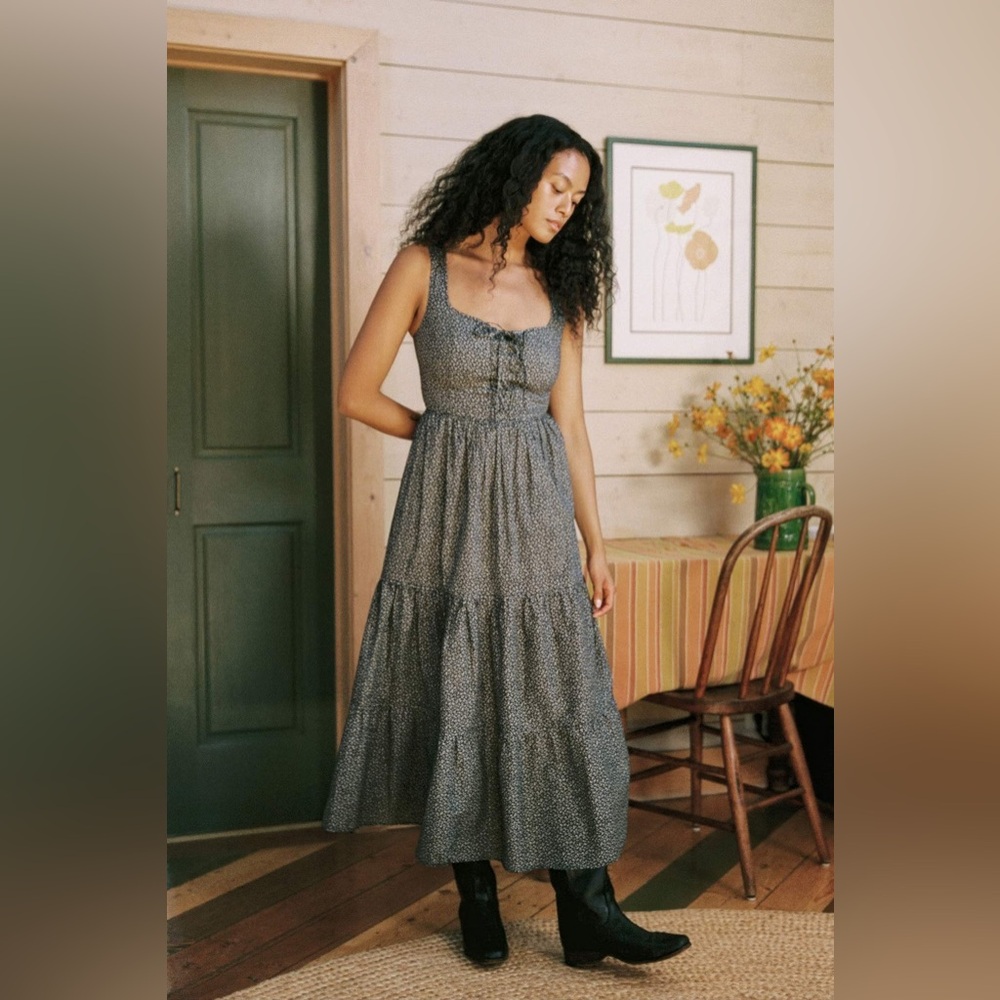 Christy Dawn Adele Dress - Midnight Floral - New With Tags